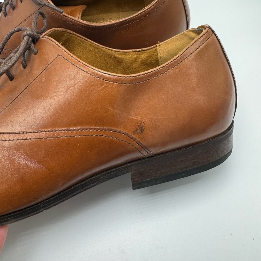 Florsheim Brown Corbetta Cap Toe Oxford Leather Mens Size 13 D - Picture 6 of 13